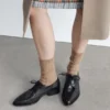 Zapatos Derby de piel